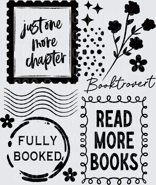 Book Lover Bundle with Just One More Chapter Fully Booked Booktrovert Read More Books Typography