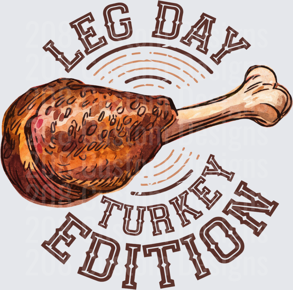 Leg Day Turkey Edition Roasted Turkey Leg