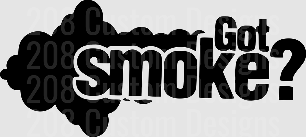 Got Smoke Question with Black Smoke Cloud