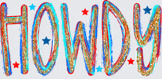HOWDY BRUSH GLITTER