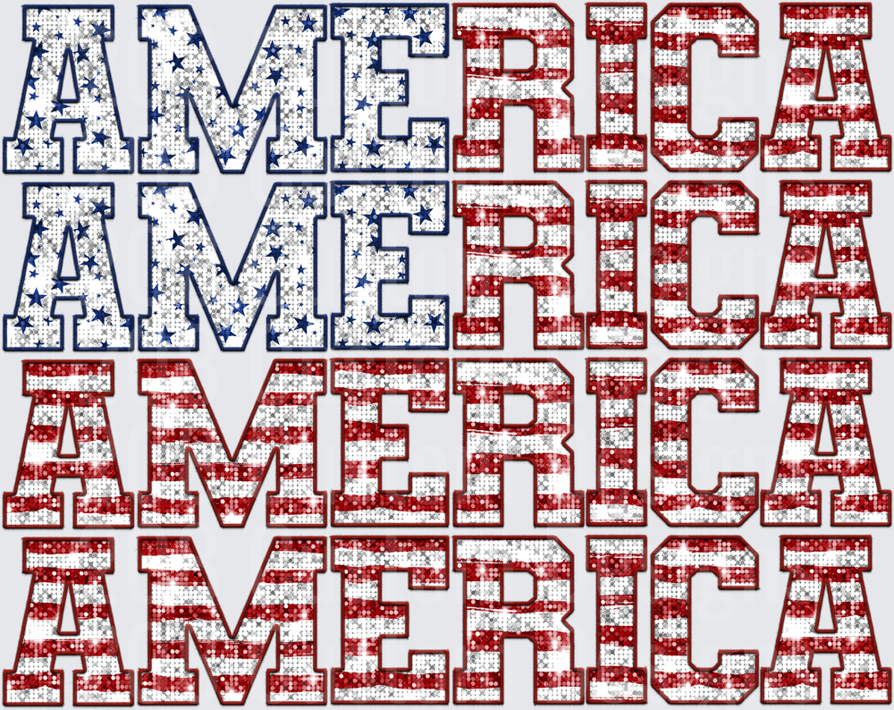 Distressed American Flag AMERICA Text Patriotic Design