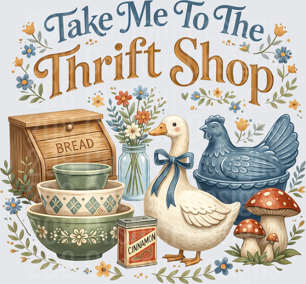 Take Me To The Thrift Shop Vintage Kitchen Cottage Design