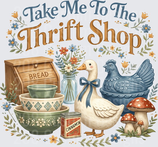 Take Me To The Thrift Shop Vintage Kitchen Cottage Design