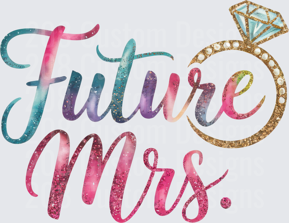 Future Mrs Diamond Ring Engagement Bridal Design