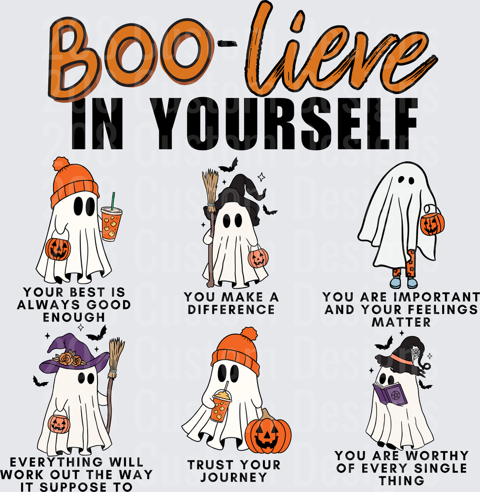 BOOLIEVE IN YOURSELF BACK
