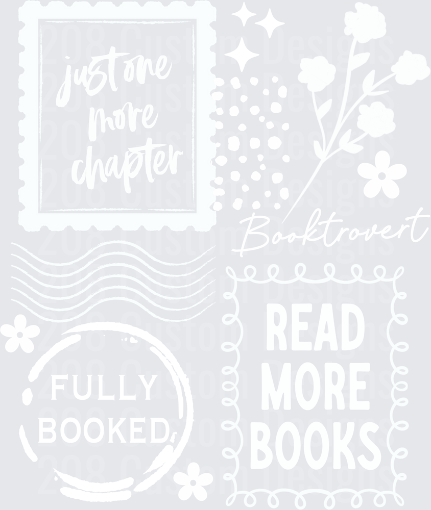 Book Lover Bundle with Just One More Chapter Fully Booked Booktrovert Read More Books Typography