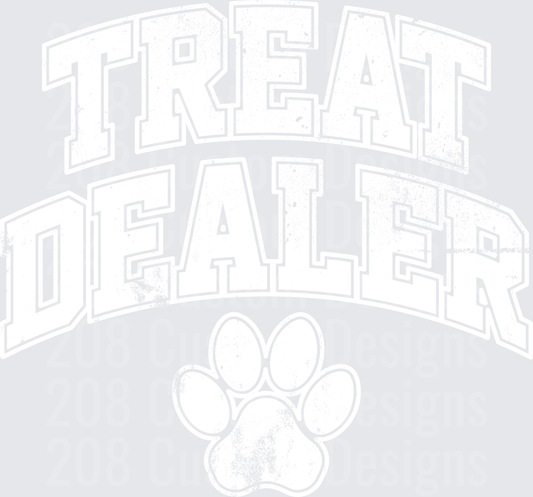 I see a completely blank or white image with no visible design content to describe. There appears to be no DTF transfer design present in this image.