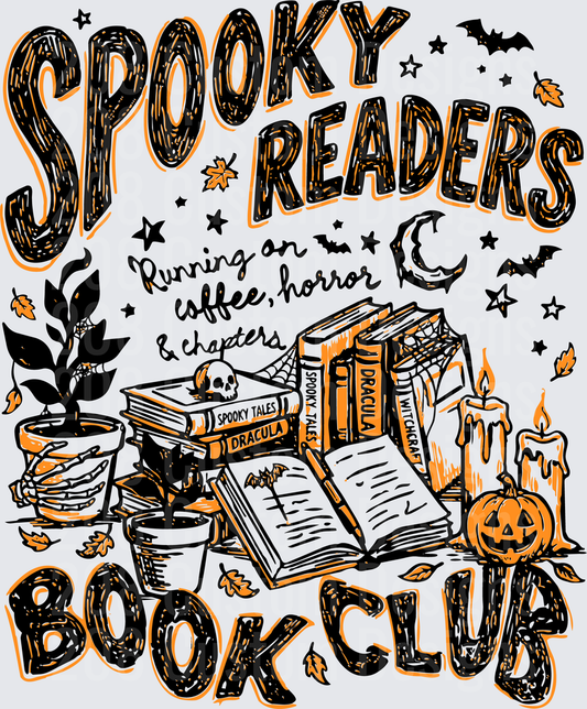 Spooky Readers Book Club Running On Coffee Horror & Chapters Halloween