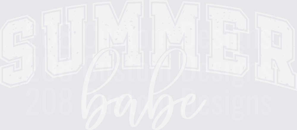 Summer Babe Black Starry Block Letters Script Font Design