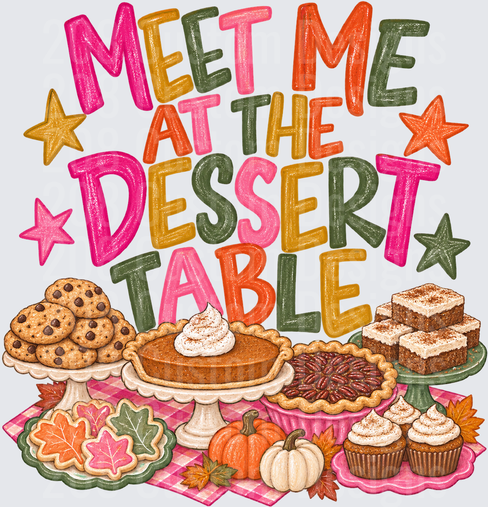 Meet Me At The Dessert Table Fall Thanksgiving Baked Goods