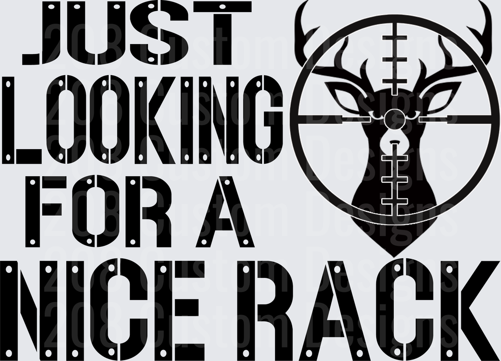 Just Looking For A Nice Rack Deer Hunting Crosshairs