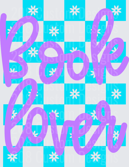 BOOK LOVER CHECKERED
