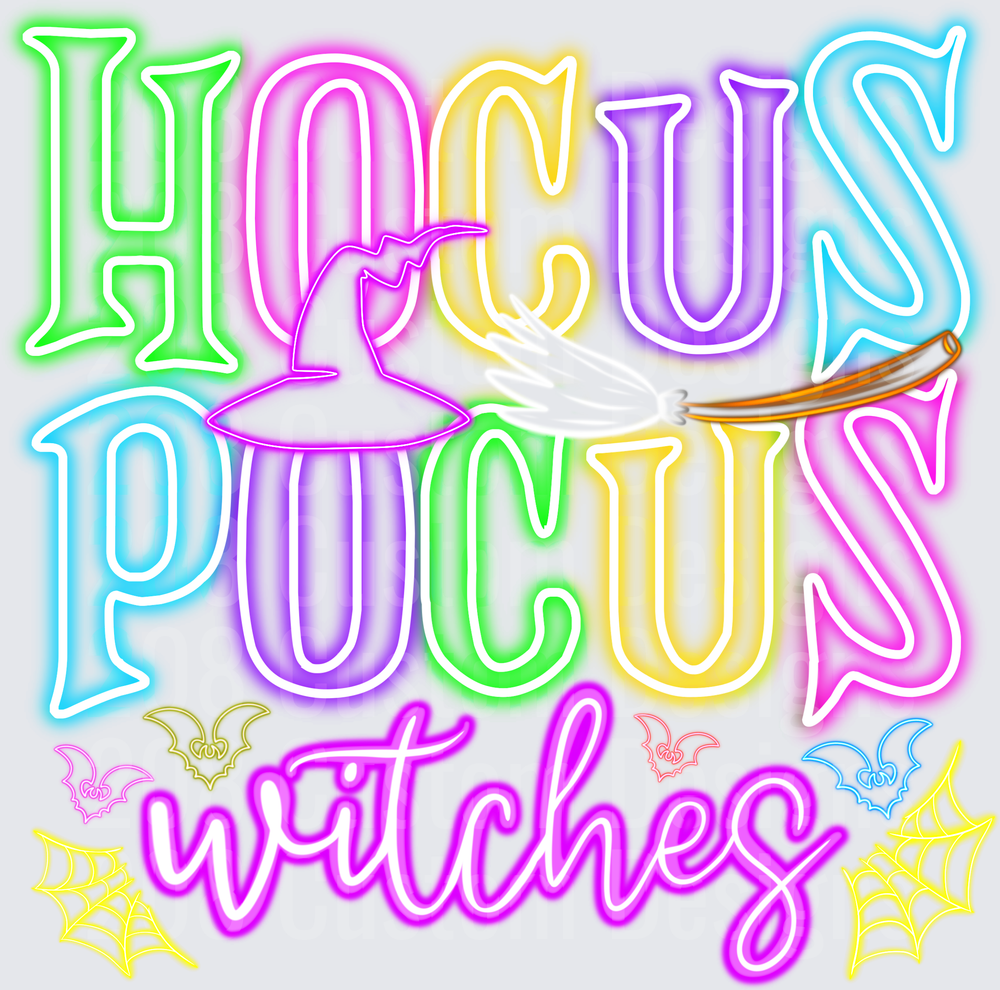HP Witches Neon Halloween