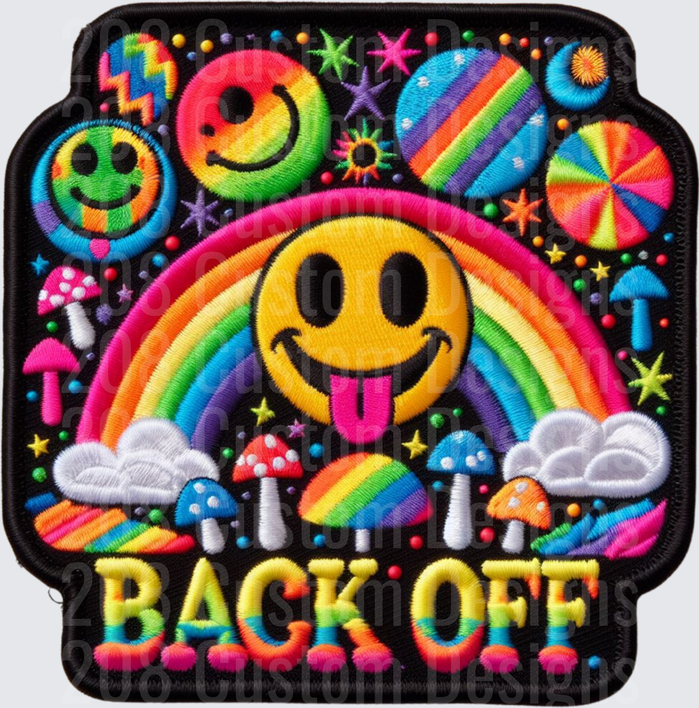 BACK OFF PATCH