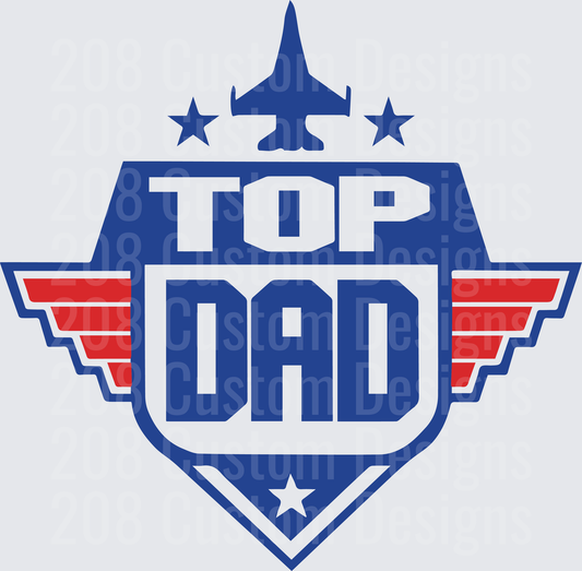 Top Dad Fighter Jet