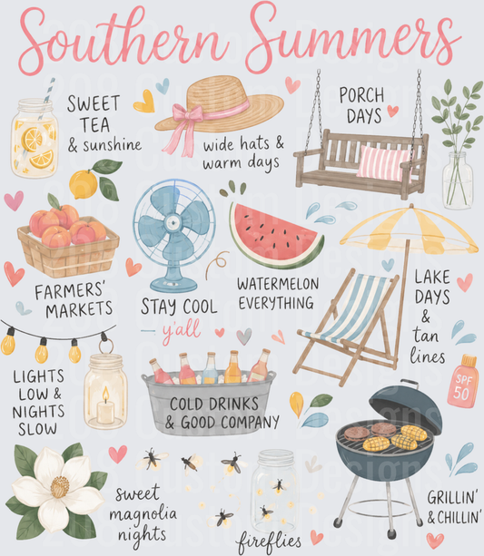 Southern Summers Sweet Tea Porch Days