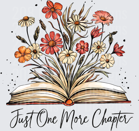 Just One More Chapter Book Lover Wildflower Bouquet