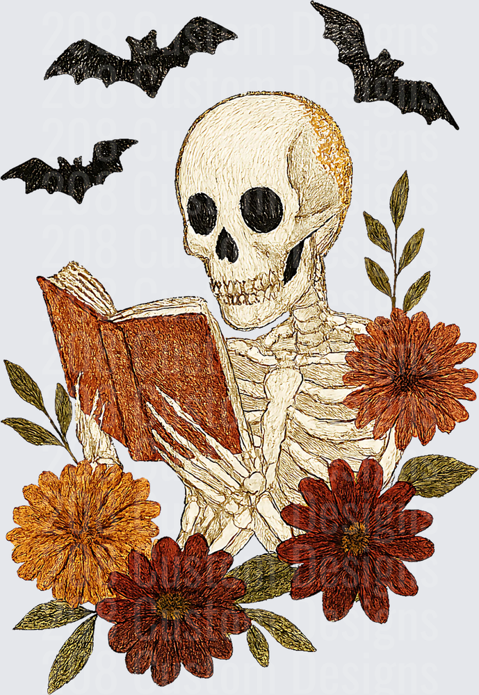 SKELETON HALLOWEEN READING