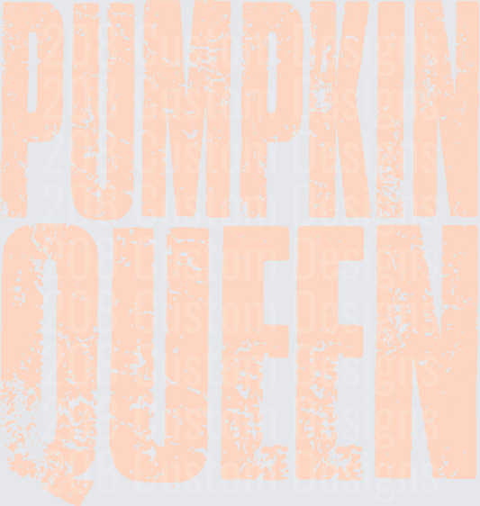 Pumpkin Queen Distressed