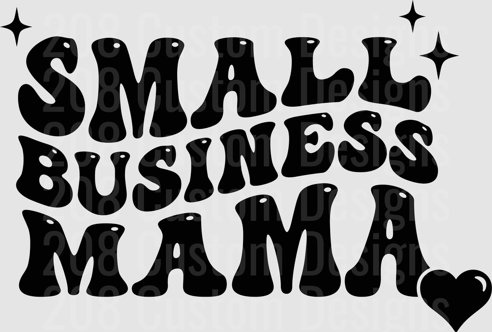 Small Business Mama with Heart and Stars