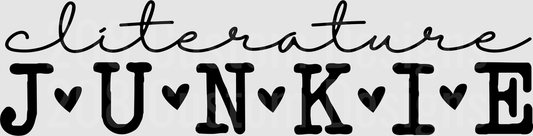 Cliterature Junkie Script and Bold Typography Design