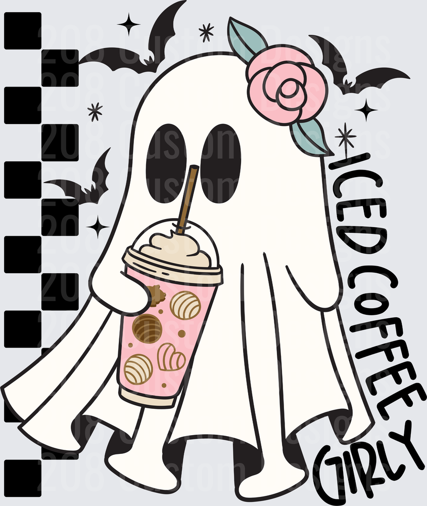 ICED COFFEE GIRLY GHOST