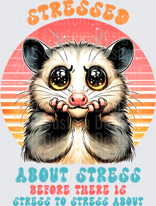 Stressed Opossum Retro