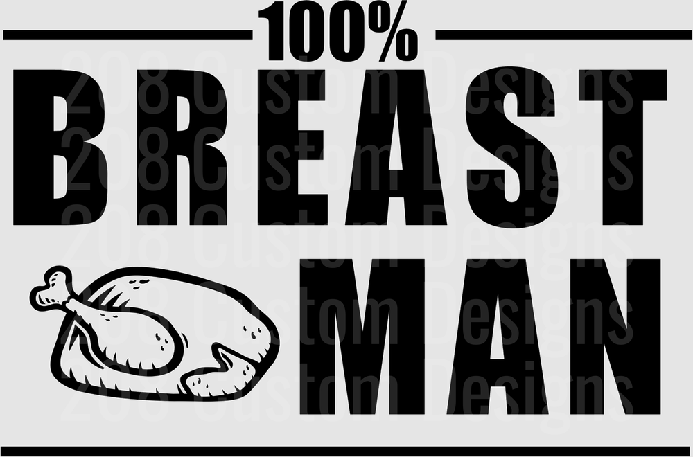 100% Breast Man Turkey