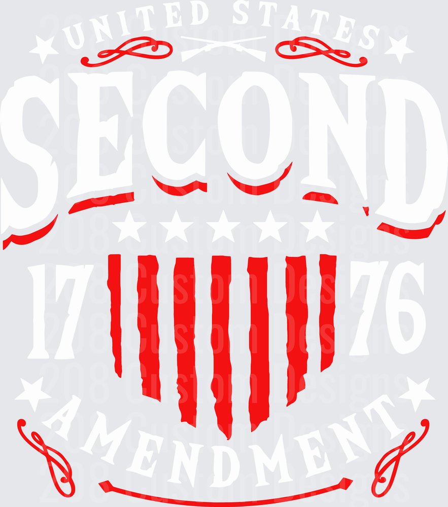 Second Amendment 1776 United States Patriotic Design