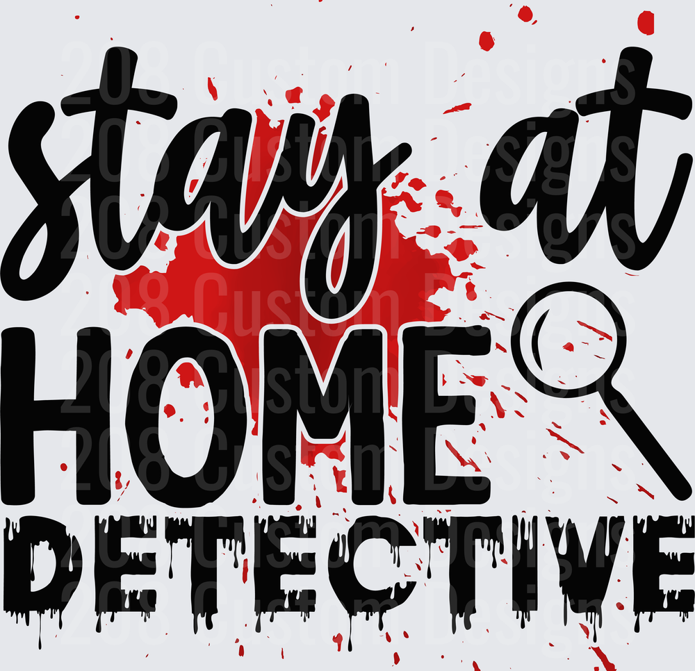 Stay At Home Detective Blood Splatter True Crime Magnifier