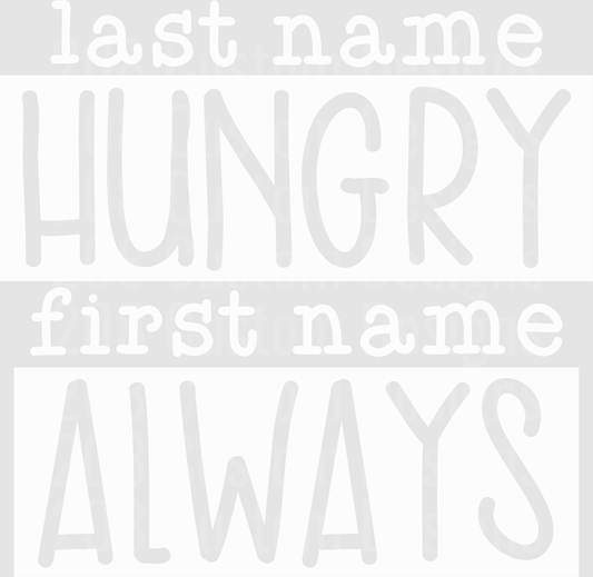 Last Name Hungry