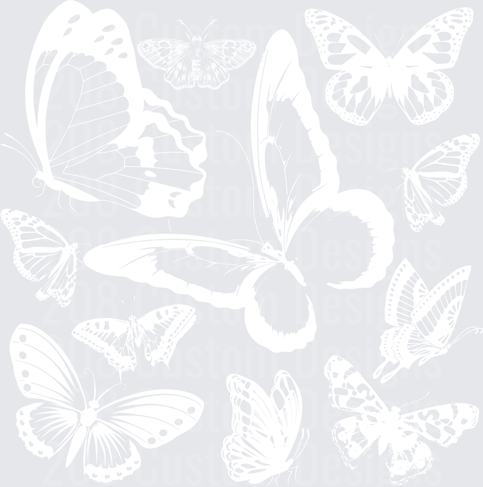 BUTTERFLY COLLAGE
