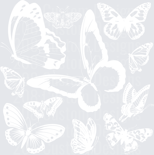 BUTTERFLY COLLAGE