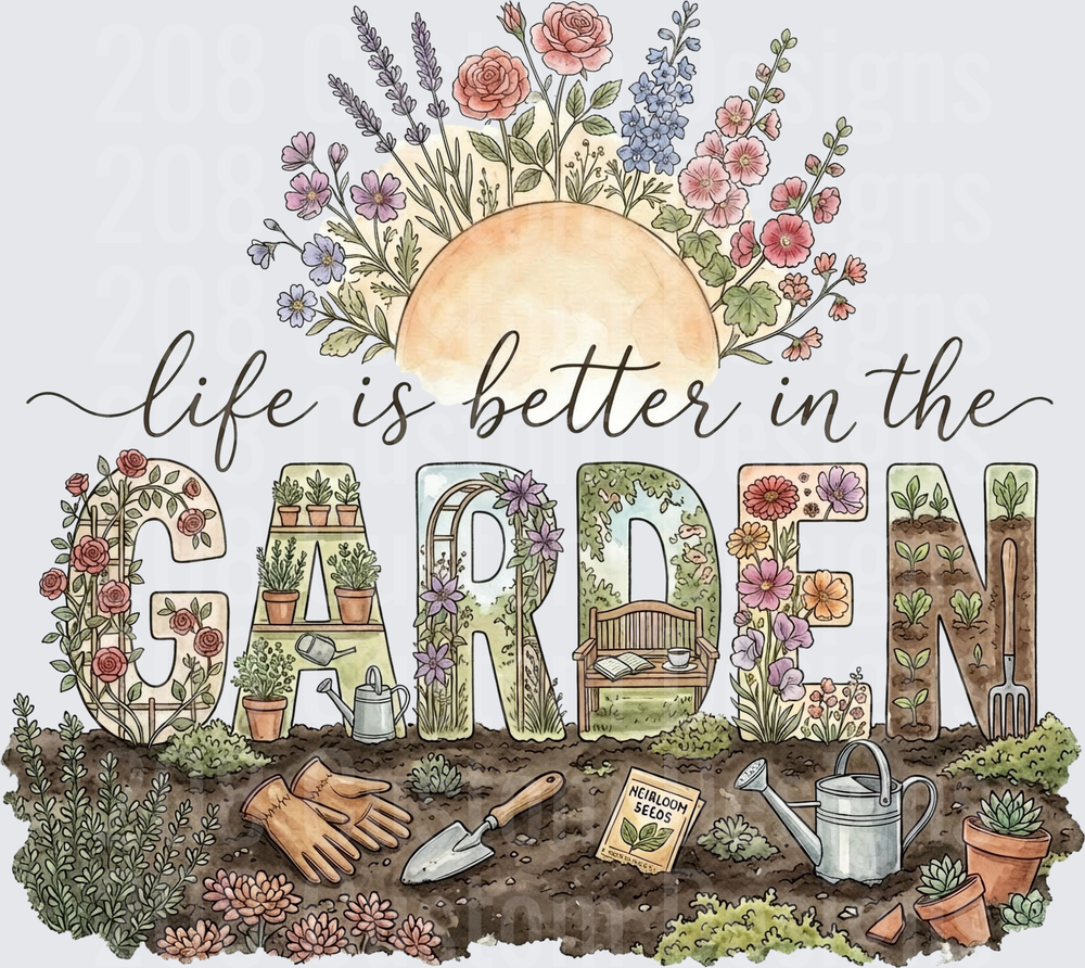 Life is Better in the Garden