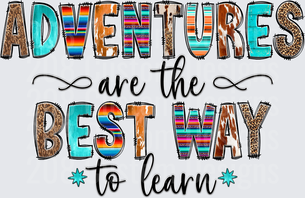 Adventures Are The Best Way To Learn Western Serape Design