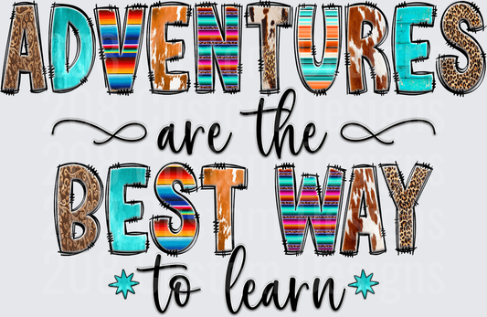 Adventures Are The Best Way To Learn Western Serape Design