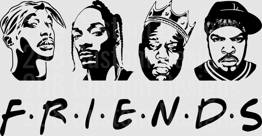 Hip Hop Legends Friends Parody