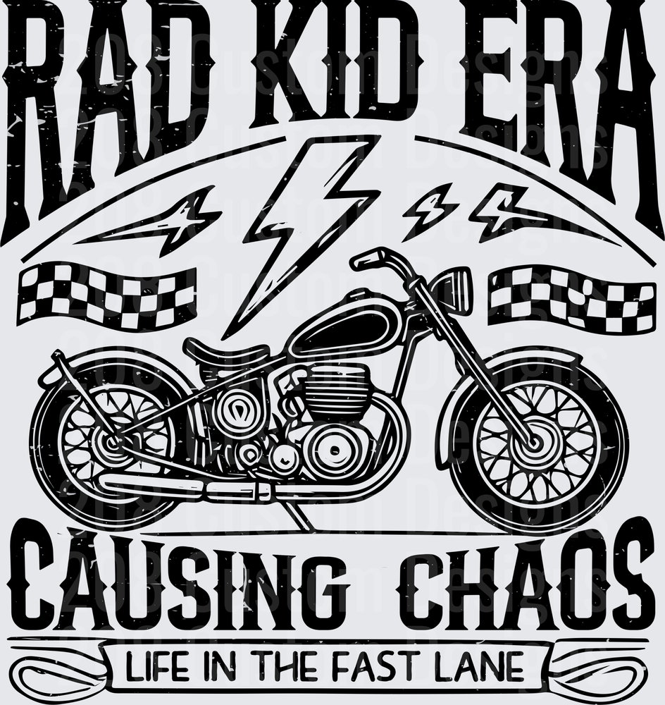 Rad Kid Era Causing Chaos Life In The Fast Lane Motorcycle