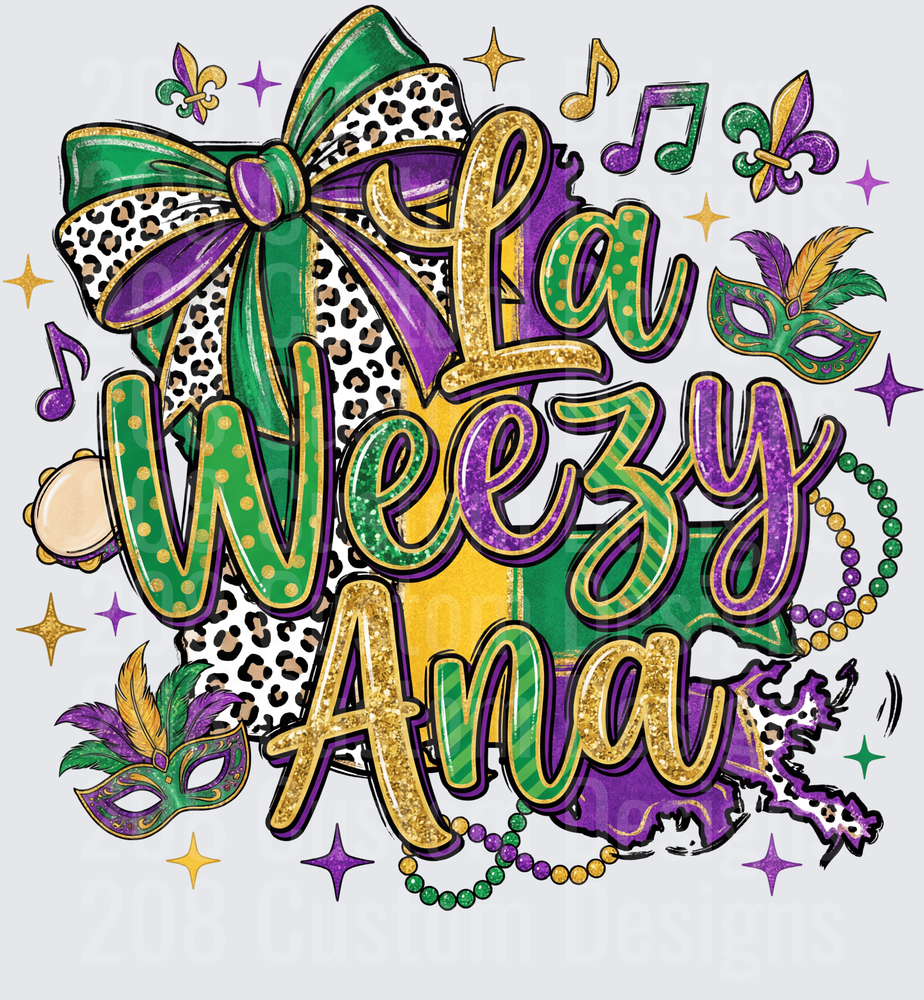 Laissez Les Bons Temps Rouler Mardi Gras Celebration