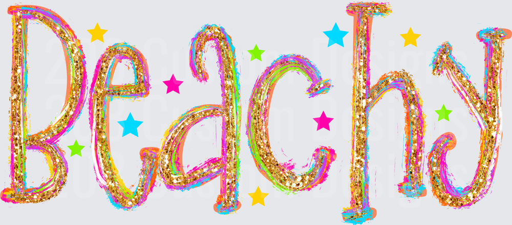 BEACHY BRUSH GLITTER