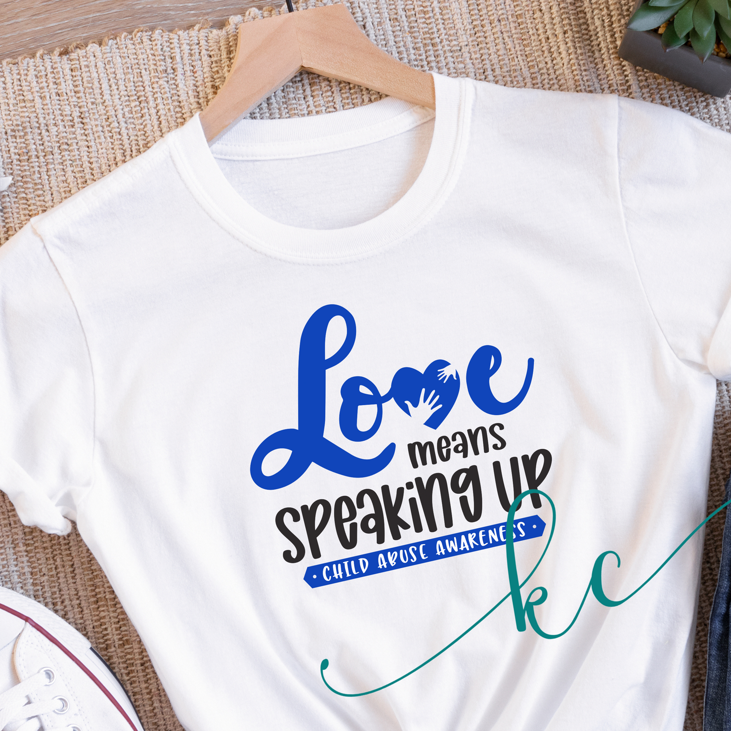 Love Means Speaking Up DTF Transfer