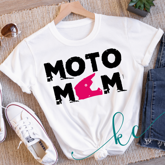 Moto Mom DTF Transfer